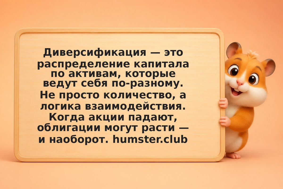 Как работает настоящая диверсификация инвестиций