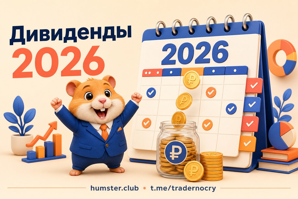 Календарь дивидендов российских компаний 2026: экс-даты, отсечки и дивидендный г