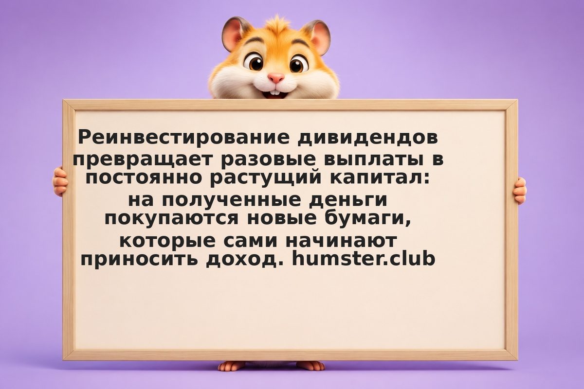 Реинвестирование дивидендов: капитализация и сложный процент