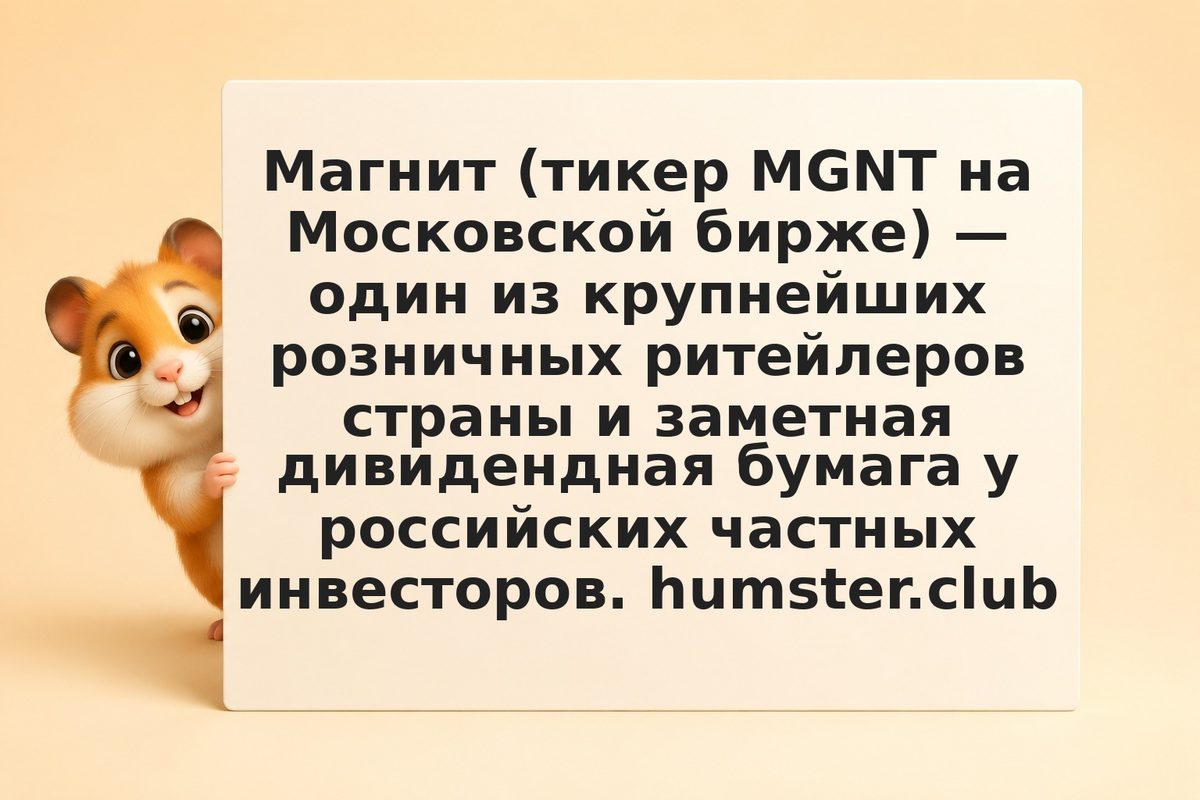 Дивиденды Магнита 2026: размер, дата отсечки, история
