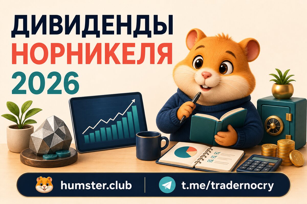 Дивиденды Норникеля 2026: размер, дата отсечки, история