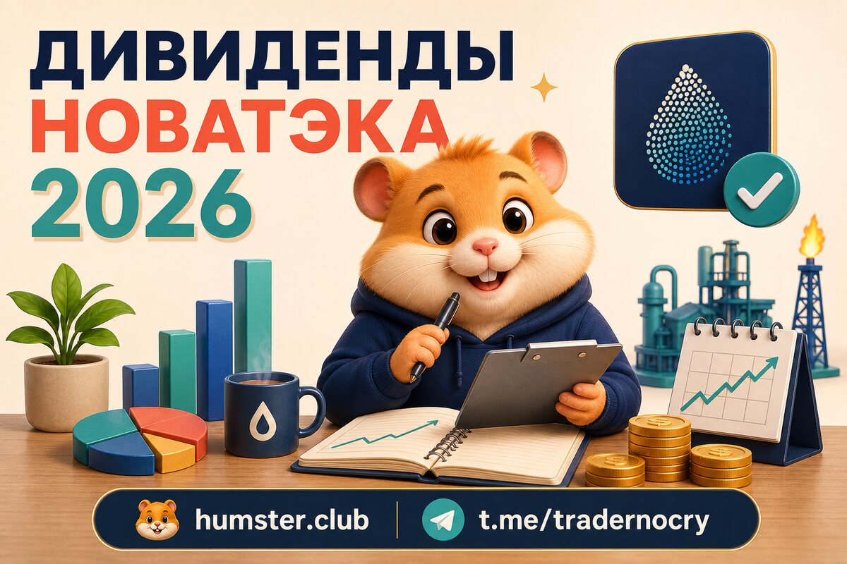 Дивиденды Новатэка 2026: размер, дата отсечки, история