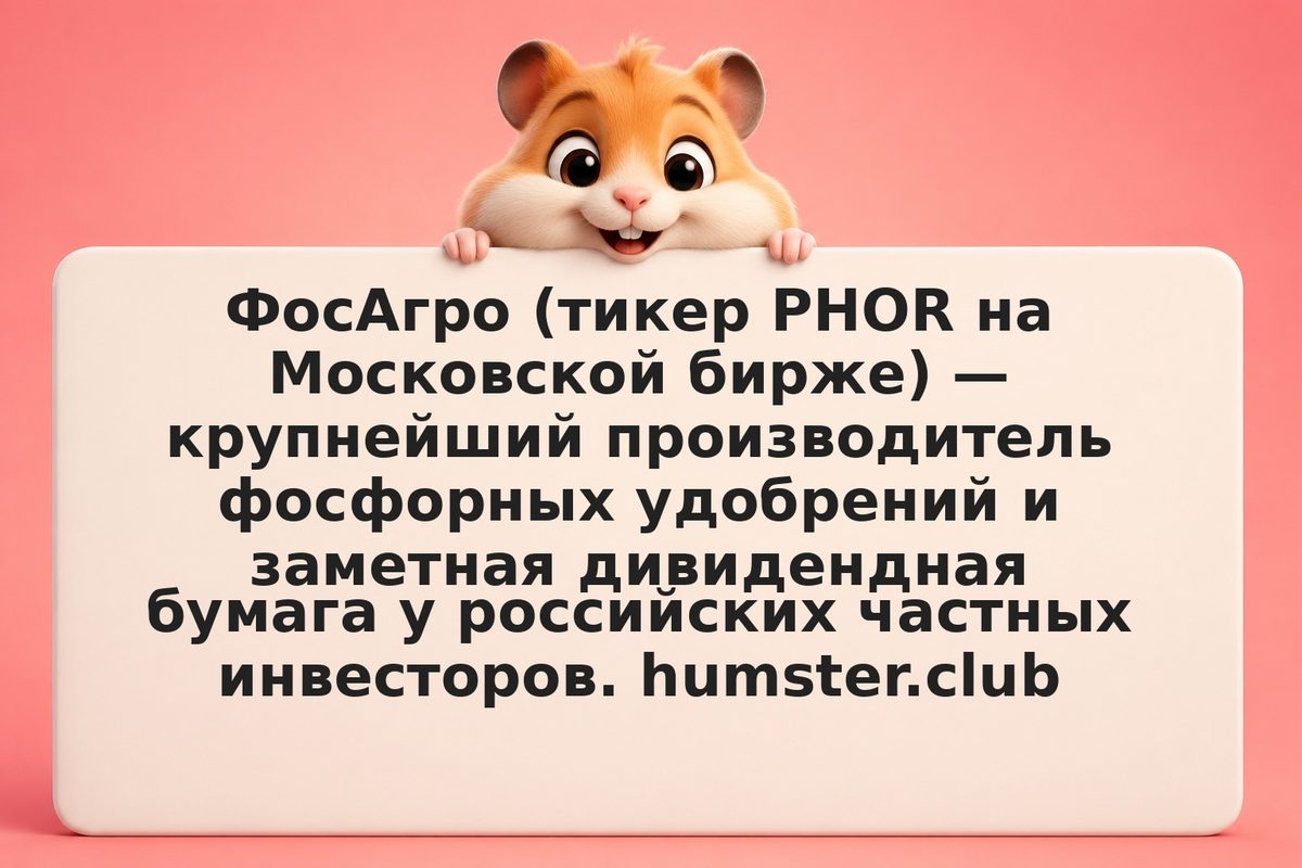 Дивиденды ФосАгро 2026: размер, дата отсечки, история