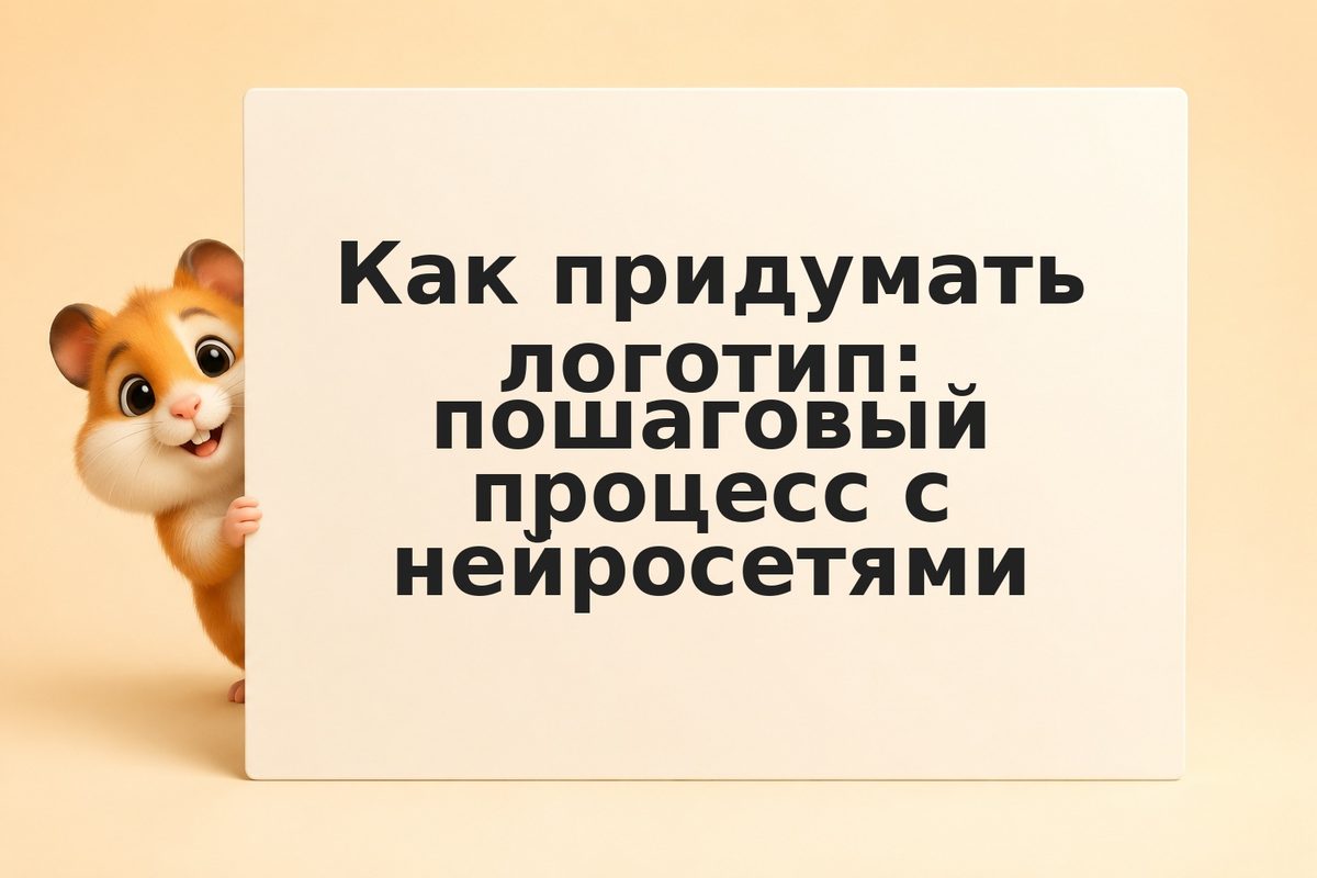 Как придумать логотип: пошаговый процесс с нейросетями