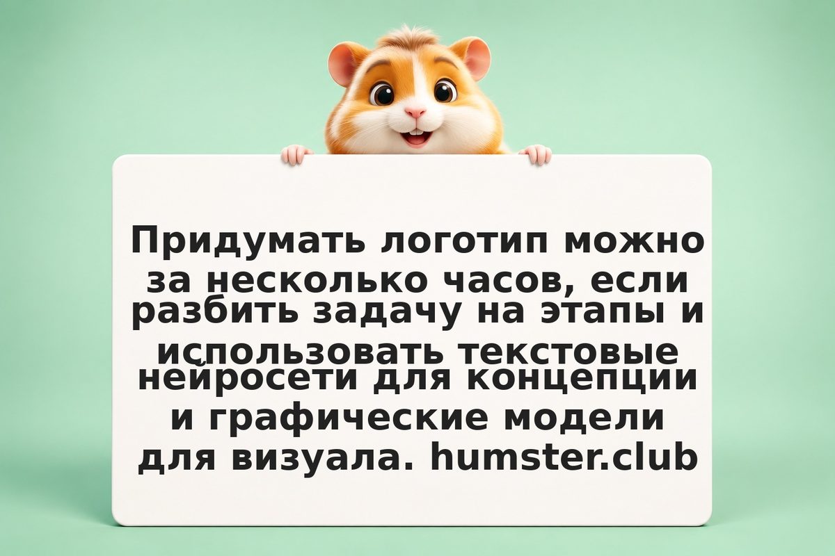 Как придумать логотип: пошаговый процесс с нейросетями