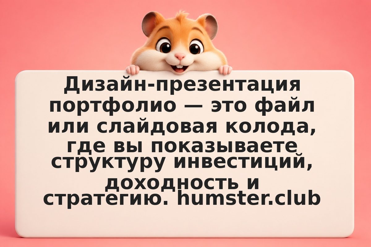 Как оформить дизайн-презентацию портфолио с ИИ