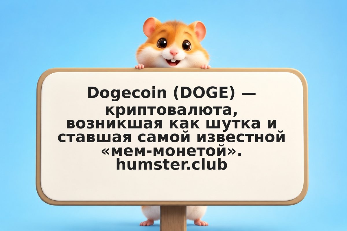 Dogecoin (DOGE): мем-монета как актив для инвестора