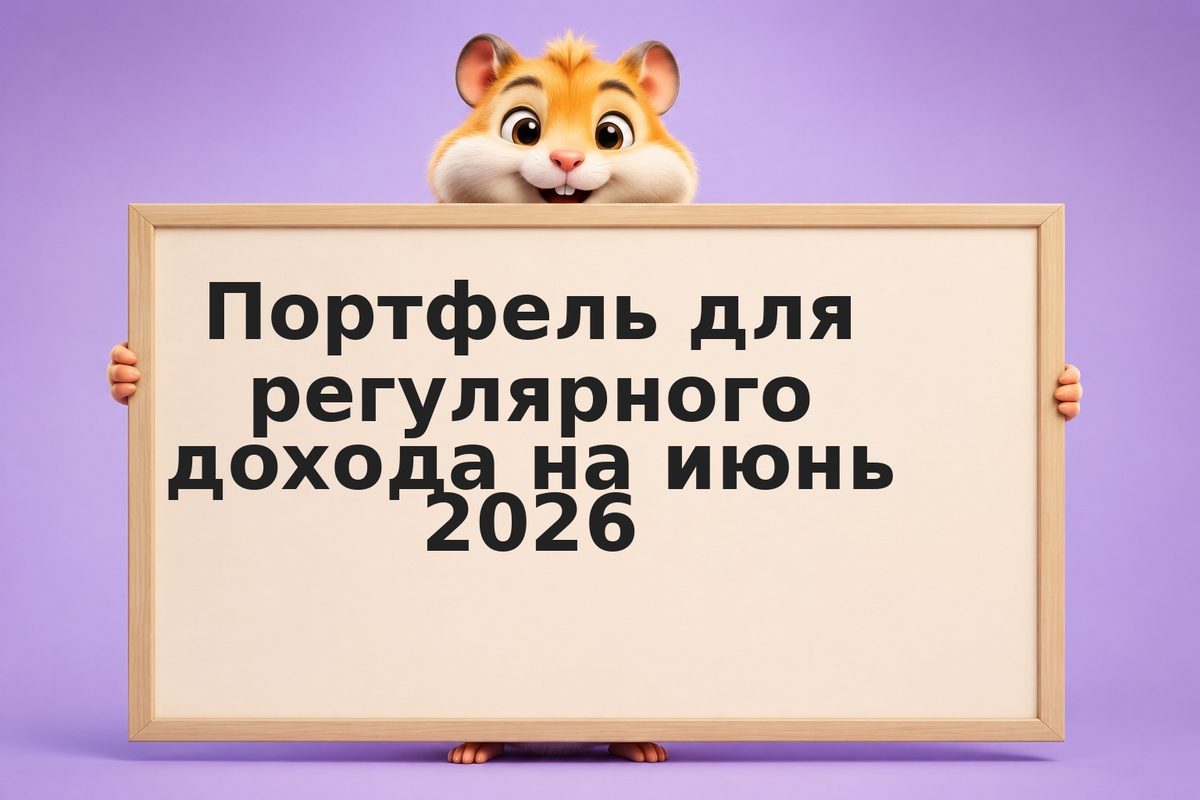 Портфель для регулярного дохода на июнь 2026