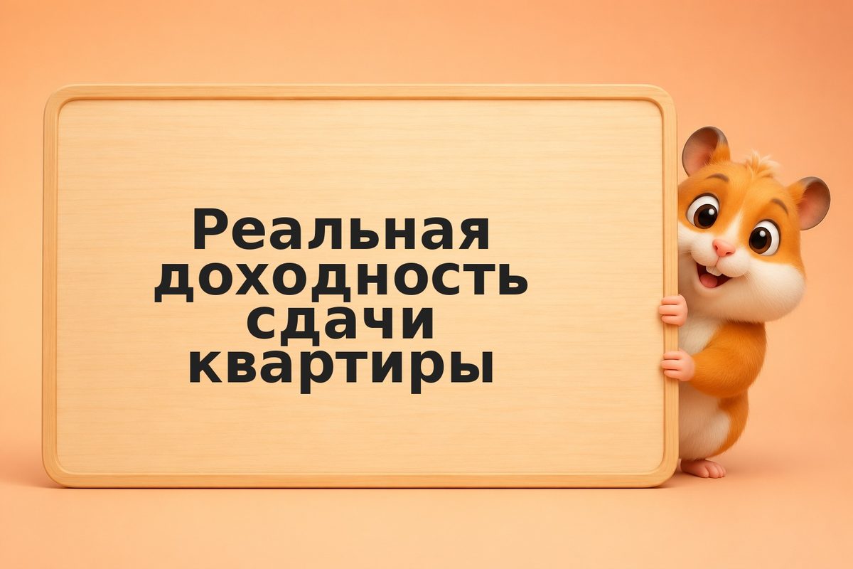Реальная доходность сдачи квартиры