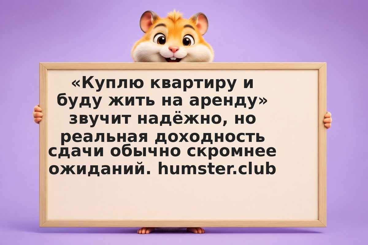 Реальная доходность сдачи квартиры