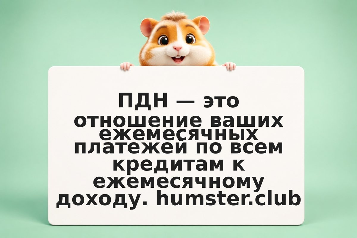 Показатель долговой нагрузки (ПДН)