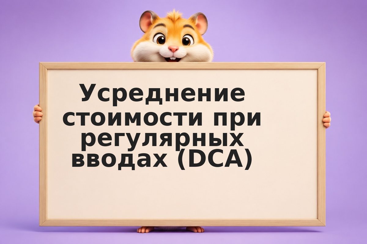 Усреднение стоимости при регулярных вводах (DCA)