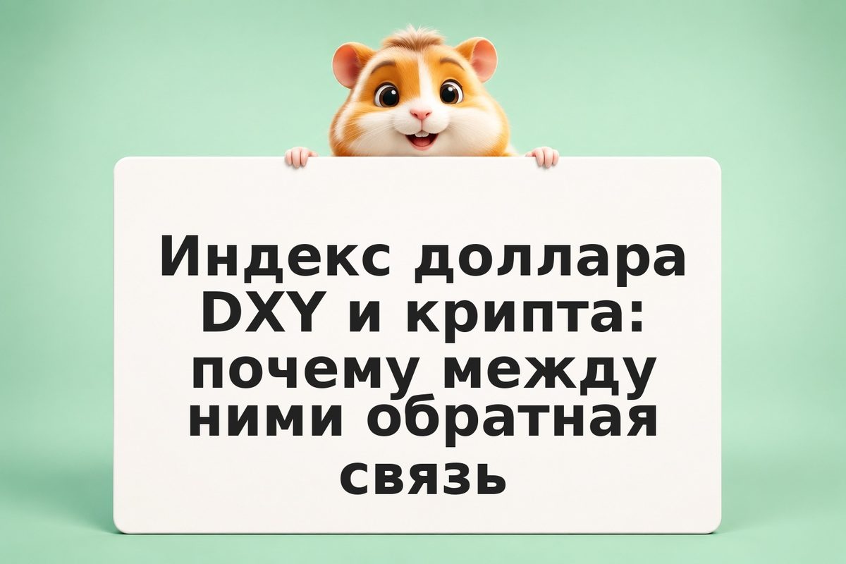 Индекс доллара DXY и крипта: почему между ними обратная связь
