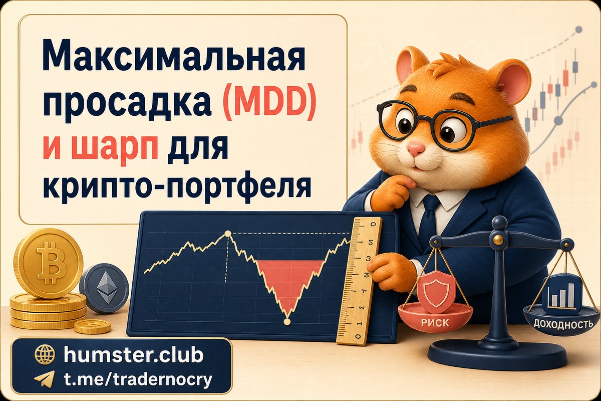 Максимальная просадка и коэффициент Шарпа: как оценить качество стратегии