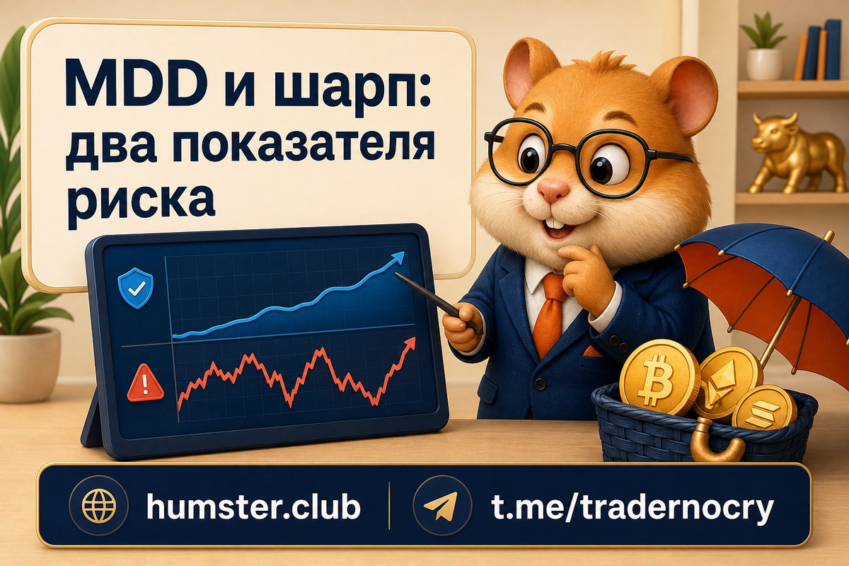 Максимальная просадка и коэффициент Шарпа: как оценить качество стратегии
