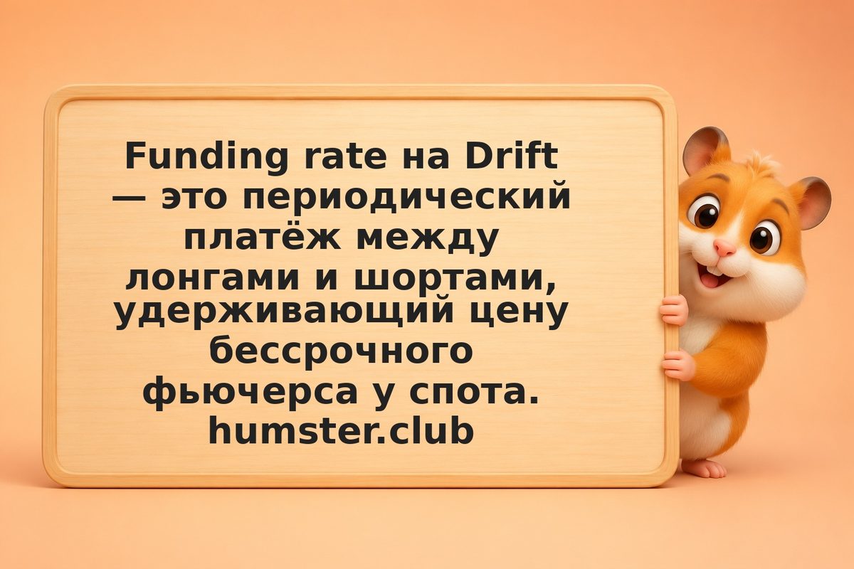 Drift funding rates: механика и монетизация ставки финансирования