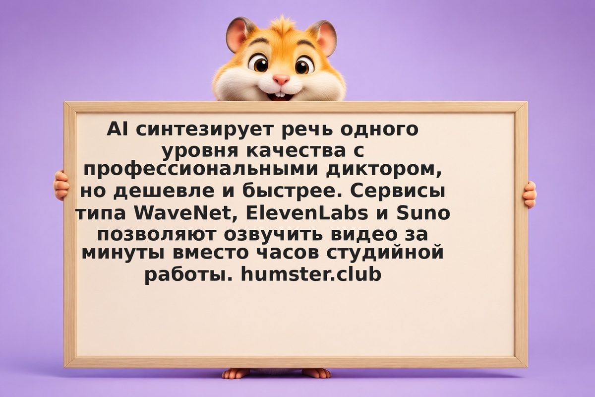 Дубляж видео AI-голосом: рабочие инструменты для синтеза речи