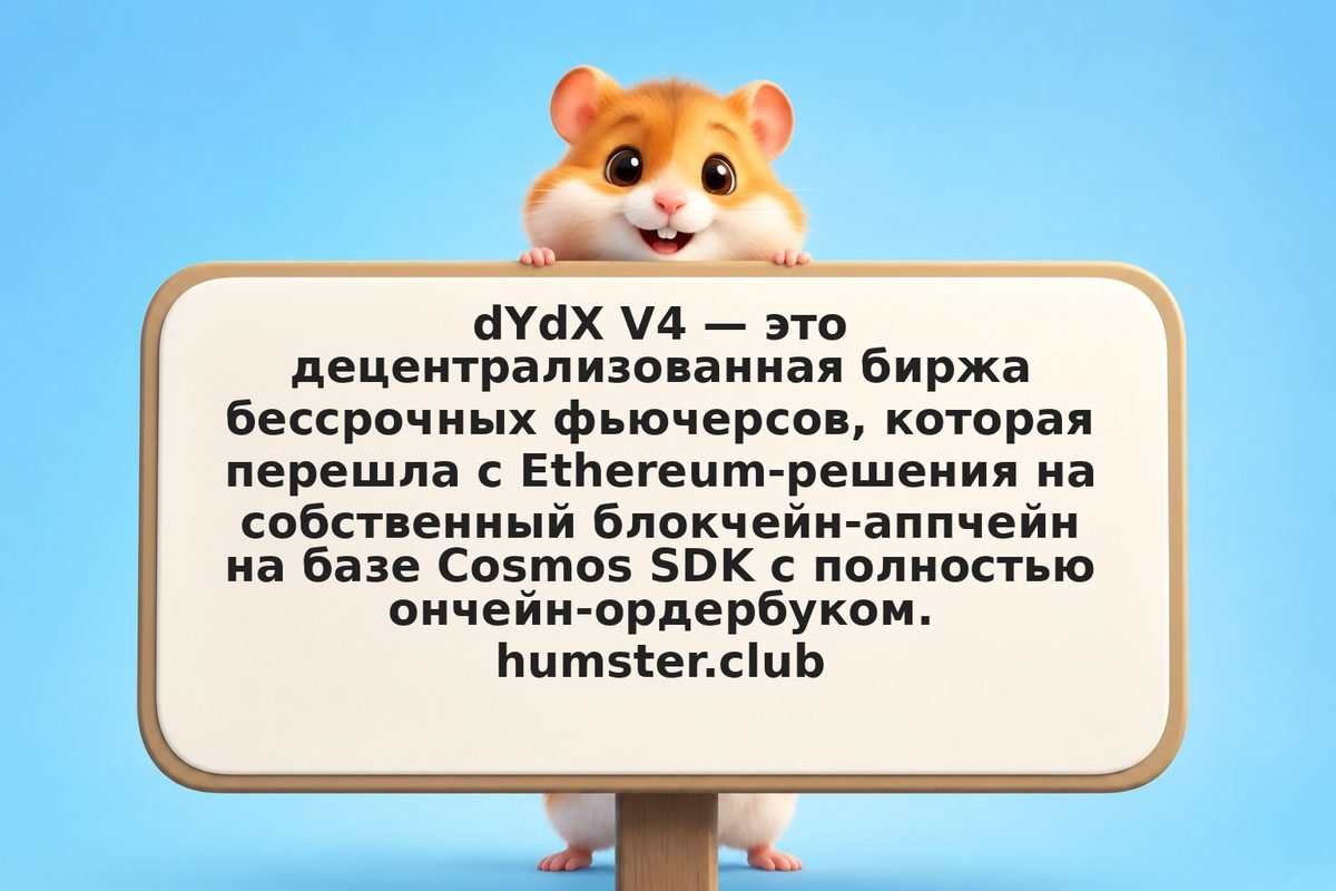 dYdX V4 на Cosmos: децентрализованные вечные фьючерсы и их риски