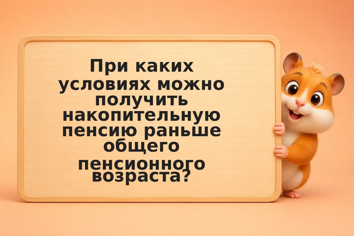 Условия досрочного снятия накопительной пенсии: когда можно получить накопления 