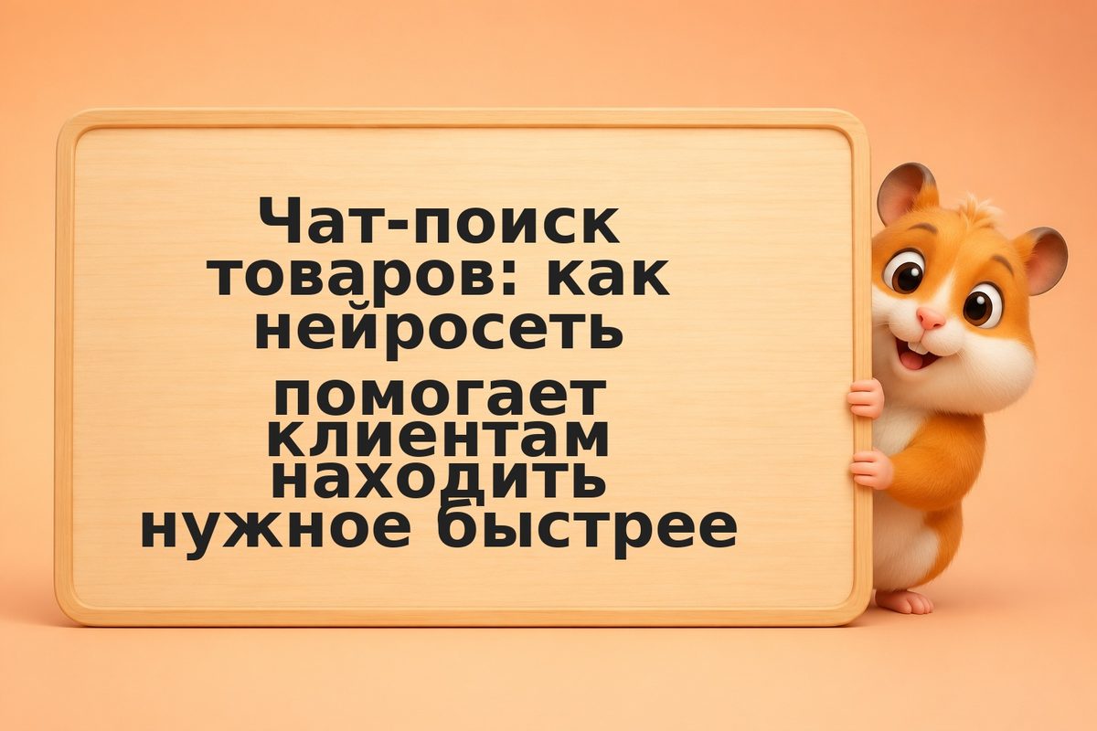 Чат-поиск товаров: как нейросеть помогает клиентам находить нужное быстрее