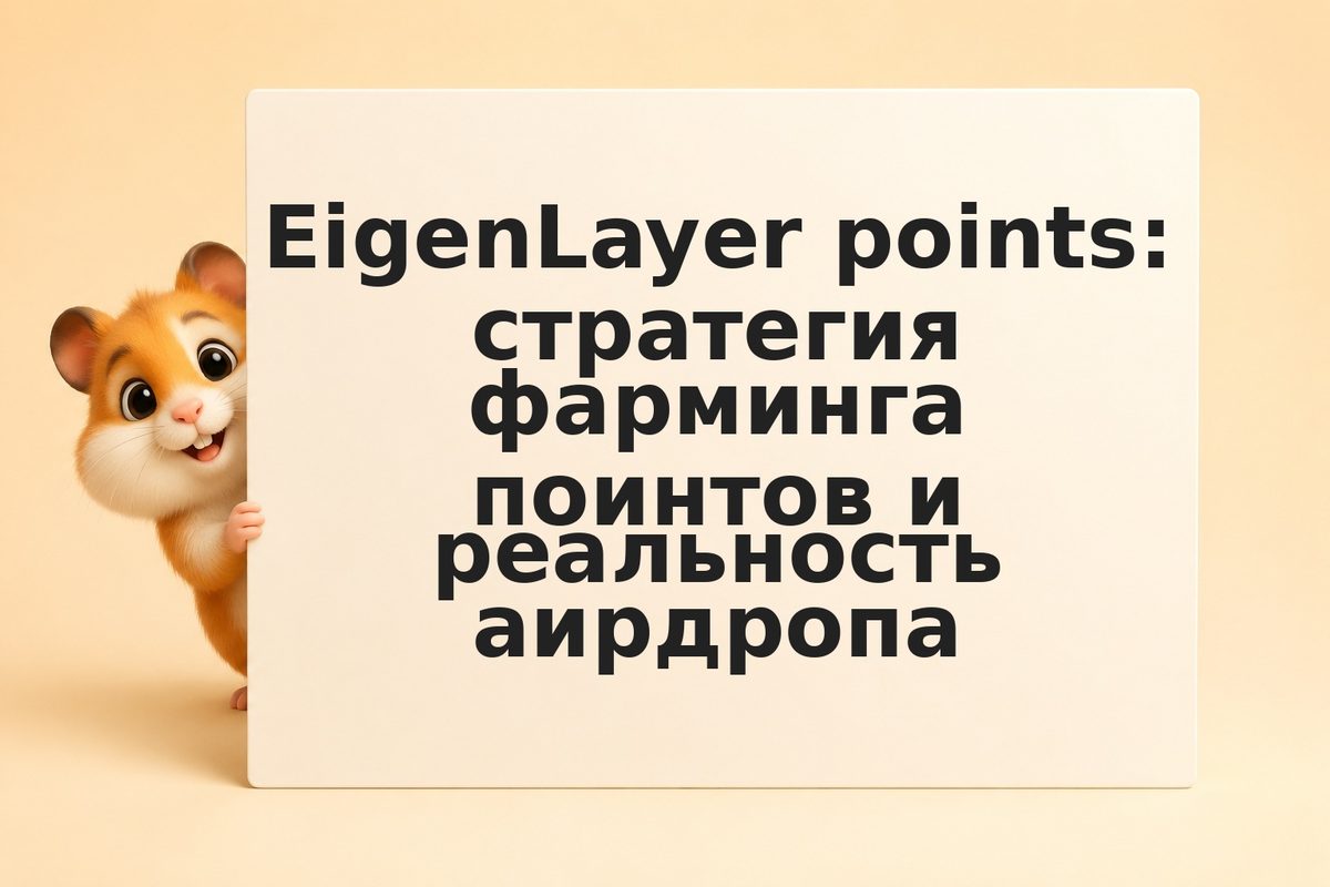 EigenLayer points: стратегия фарминга поинтов и реальность аирдропа