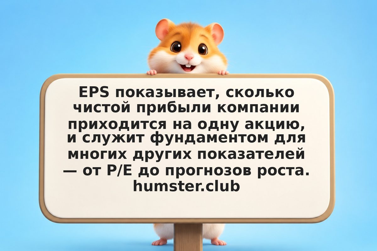 EPS: прибыль на акцию