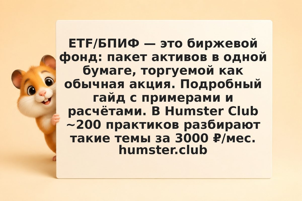 ETF и БПИФ для новичка