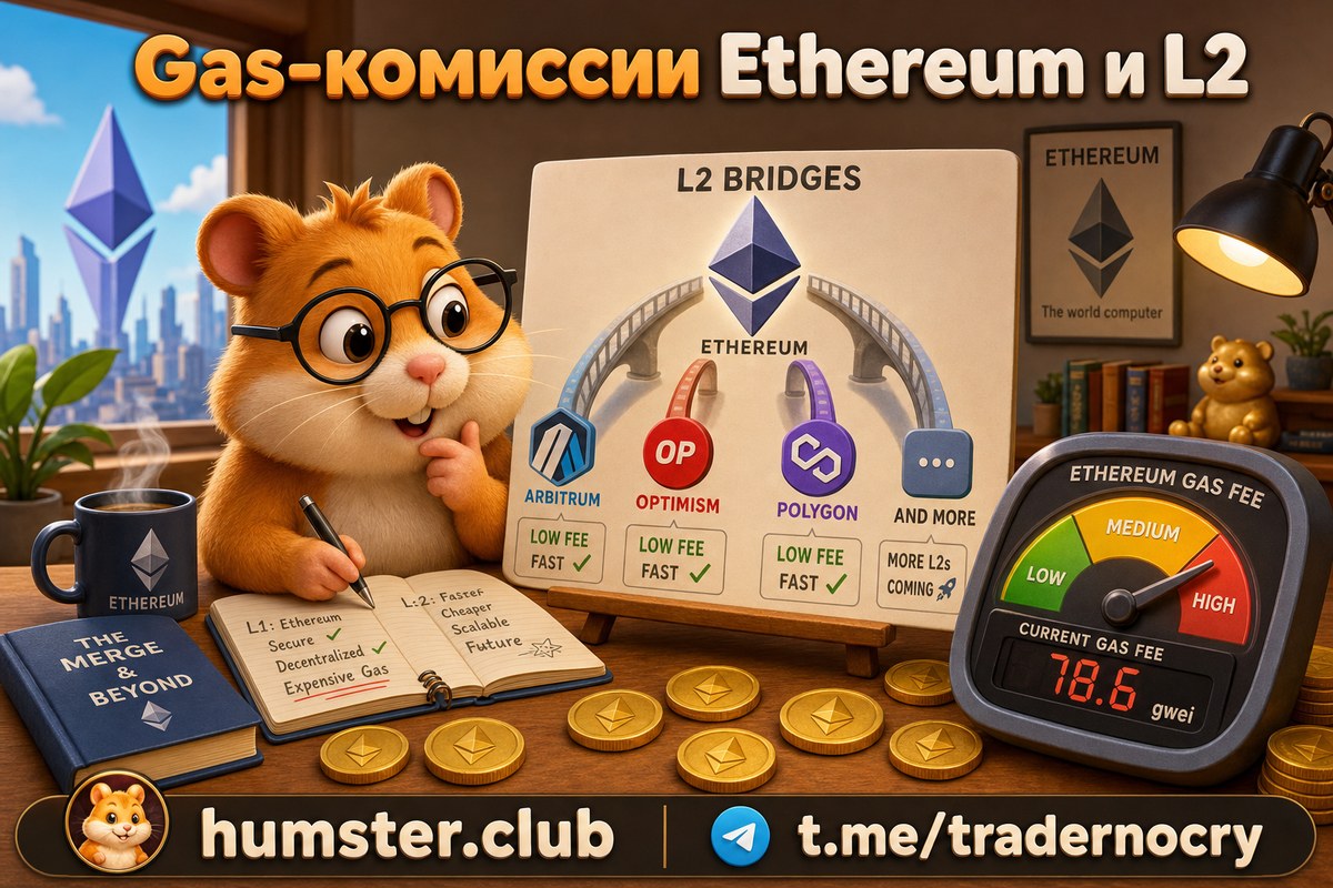 Gas-комиссии Ethereum и L2-решения: когда использовать Arbitrum, Optimism и Poly