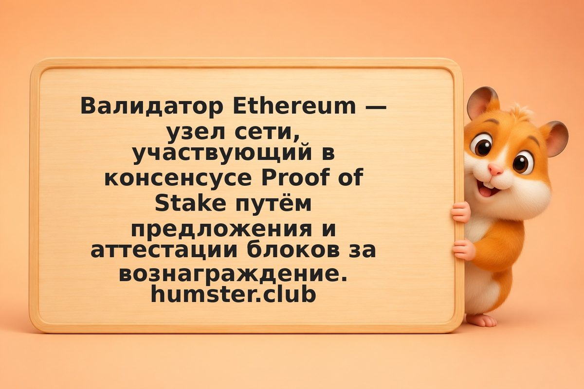 Запустить валидатор Ethereum: сколько нужно, что даёт и каковы риски