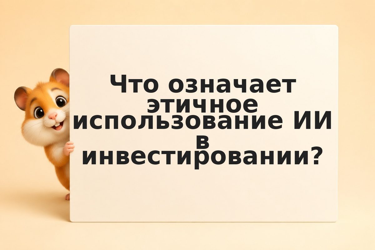 Этика использования ИИ в инвестировании: правовые рамки и практические риски