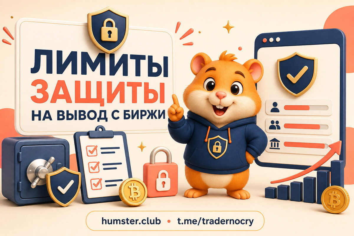 Защита вывода с биржи: дневные лимиты, задержка 48 часов, белый список адресов