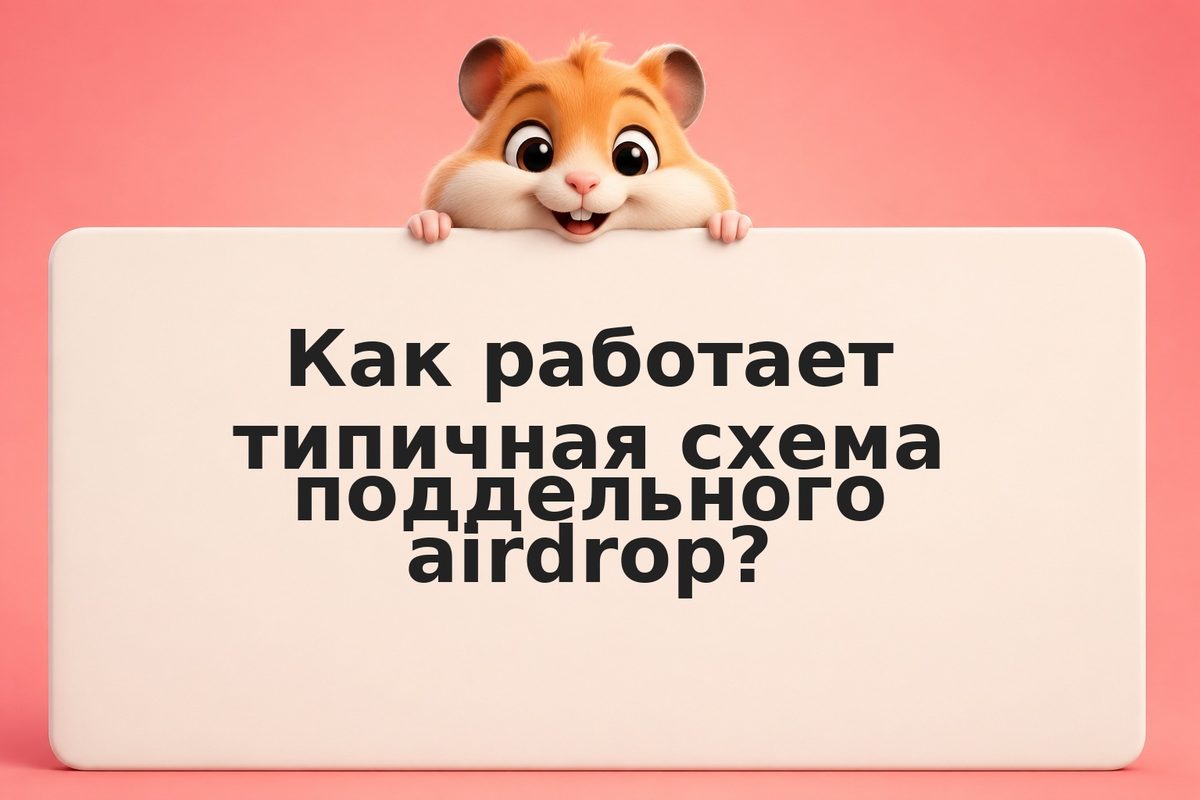 Схема поддельного airdrop: как мошенники крадут кошельки через бесплатные токены