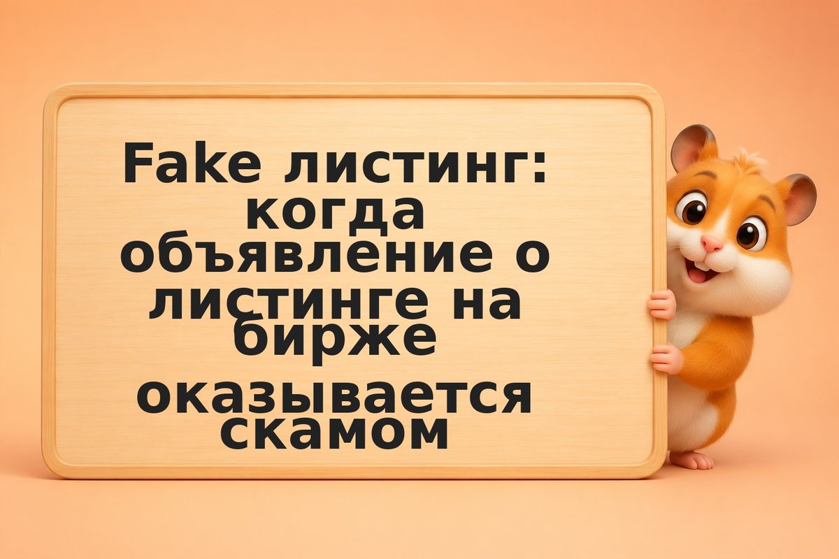 Fake листинг: когда объявление о листинге на бирже оказывается скамом