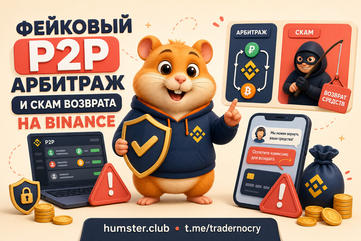 Поддельный P2P-арбитраж на Binance: как не потерять деньги