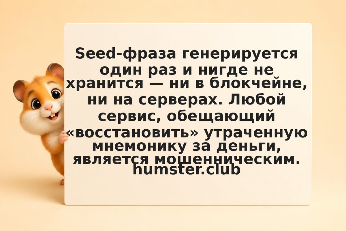 Fake recovery сервис: почему восстановление seed за деньги — это всегда мошеннич