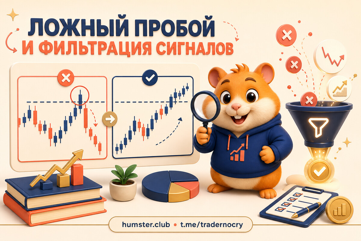 Ложный пробой (fake-out): фильтрация по объёму, свечам и времени дня