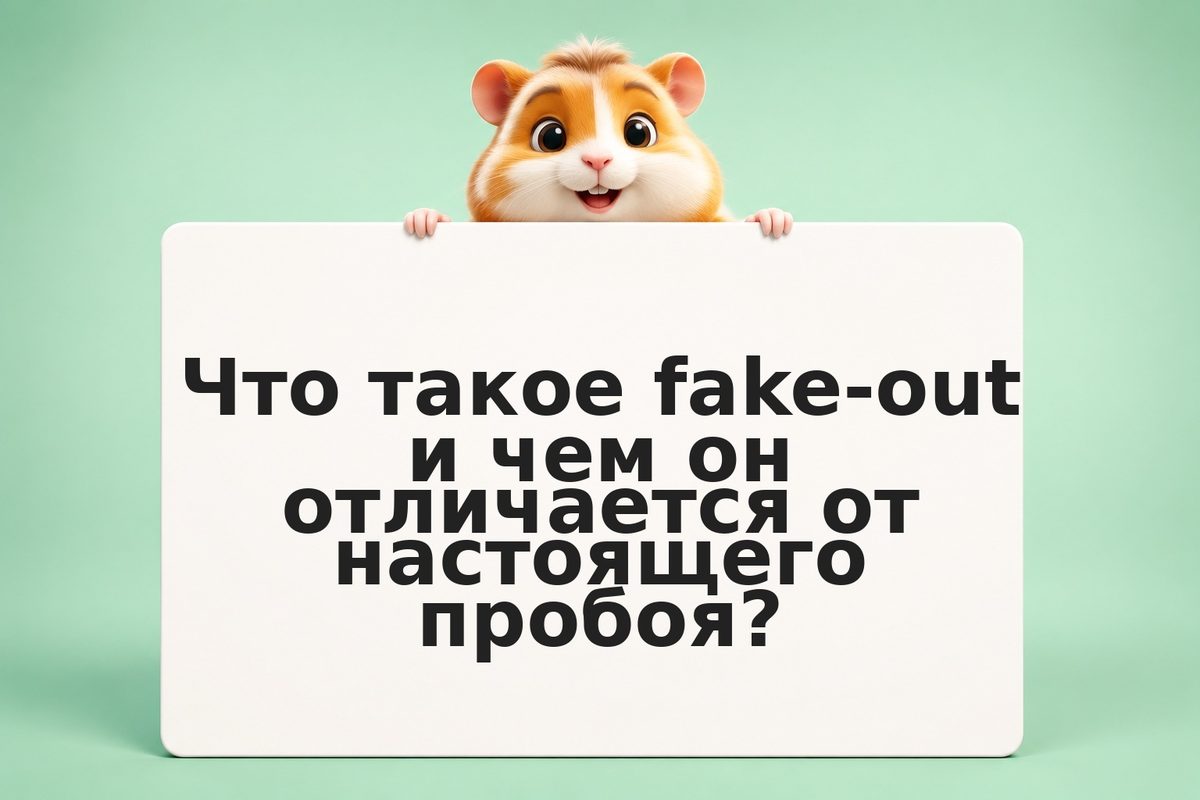 Ложный пробой (fake-out): фильтрация по объёму, свечам и времени дня