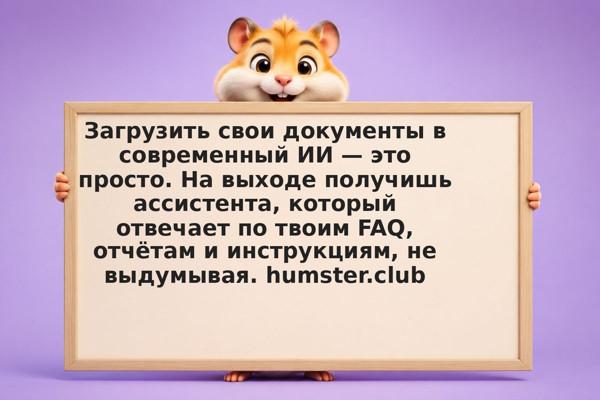 Обучение чат-бота на личных документах: практический гайд