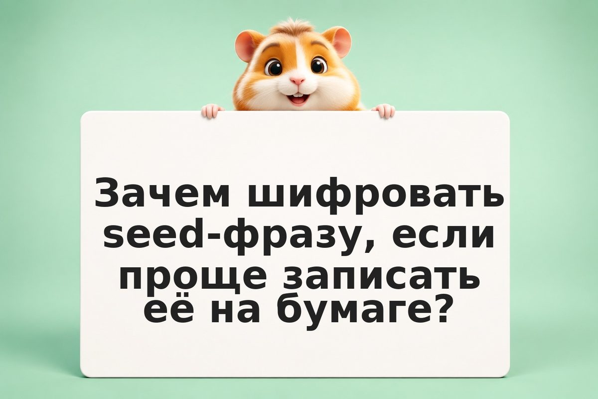 VeraCrypt: как создать зашифрованный контейнер для хранения seed-фразы