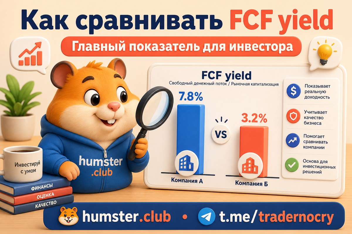 FCF yield: доходность свободного денежного потока
