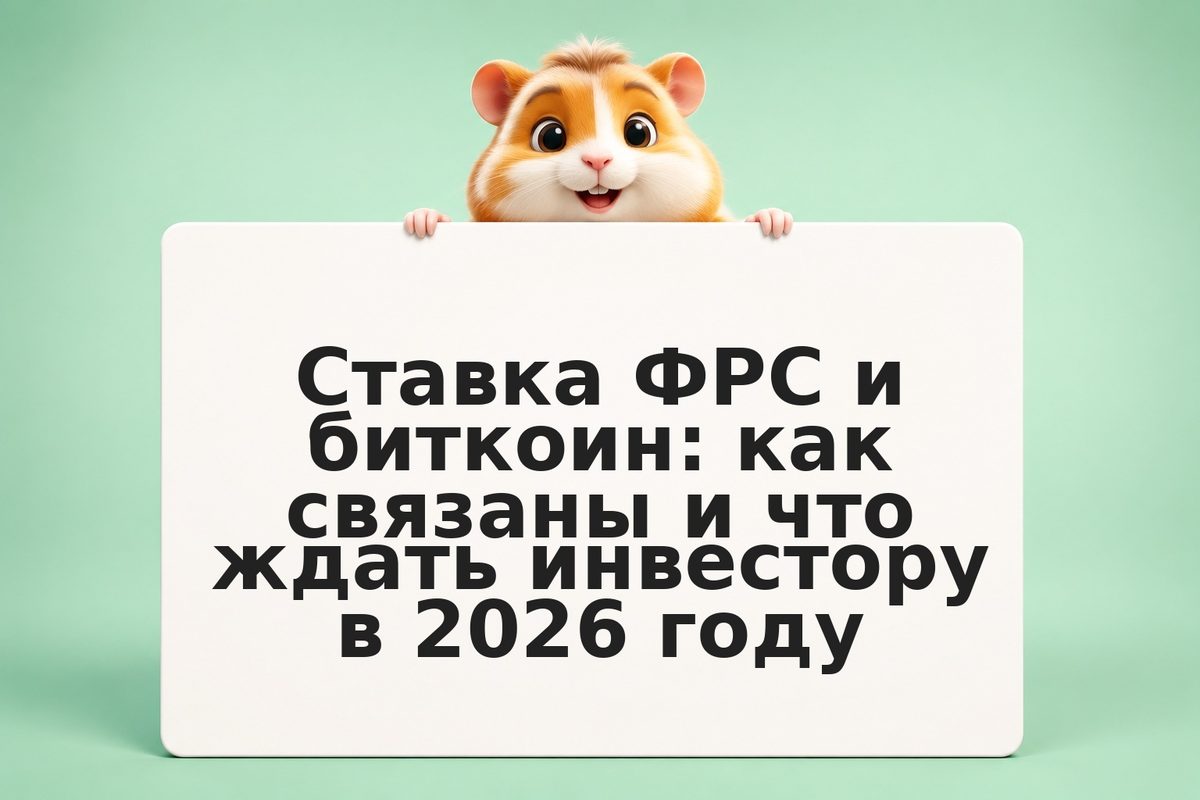 Ставка ФРС и биткоин: как связаны и что ждать инвестору в 2026 году