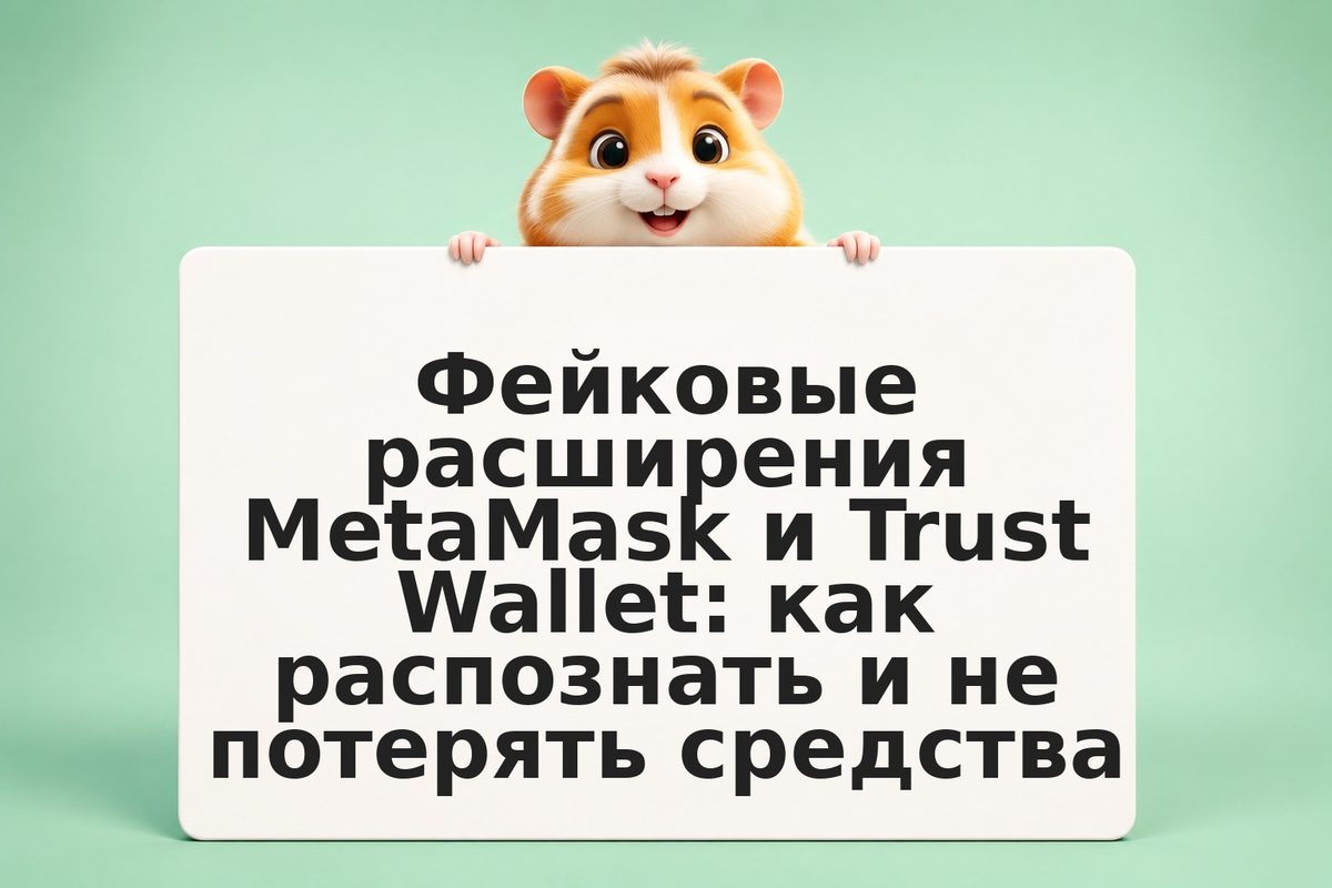 Фейковые расширения MetaMask и Trust Wallet: как распознать и не потерять средст