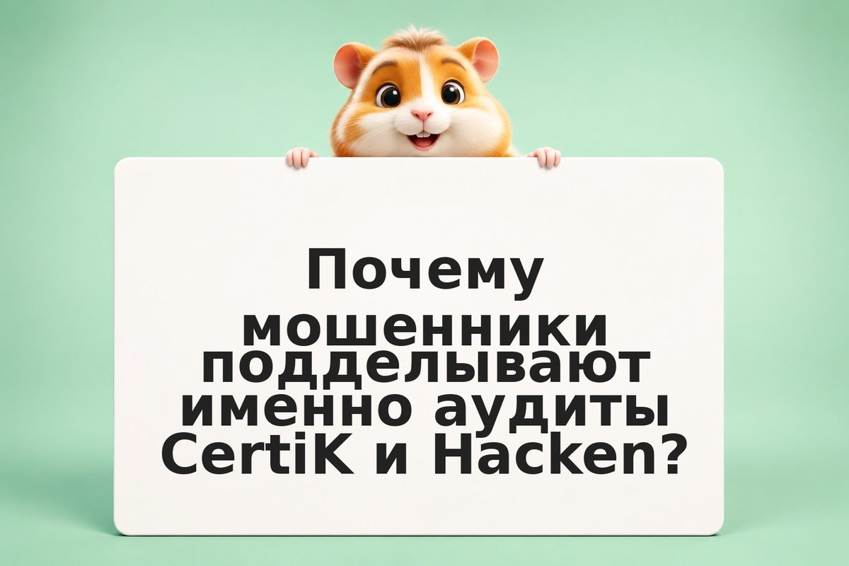 Фейковый аудит смарт-контракта: как отличить подделку CertiK и Hacken от настоящ