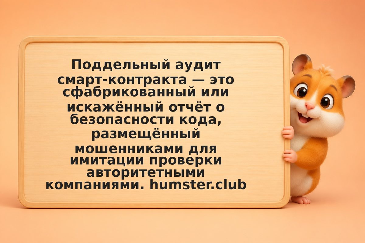 Фейковый аудит смарт-контракта: как отличить подделку CertiK и Hacken от настоящ