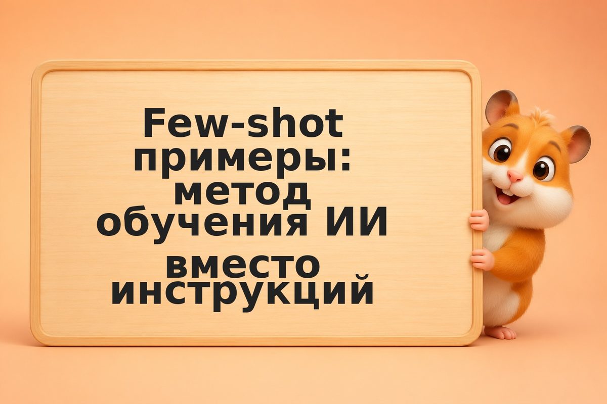 Few-shot примеры: метод обучения ИИ вместо инструкций