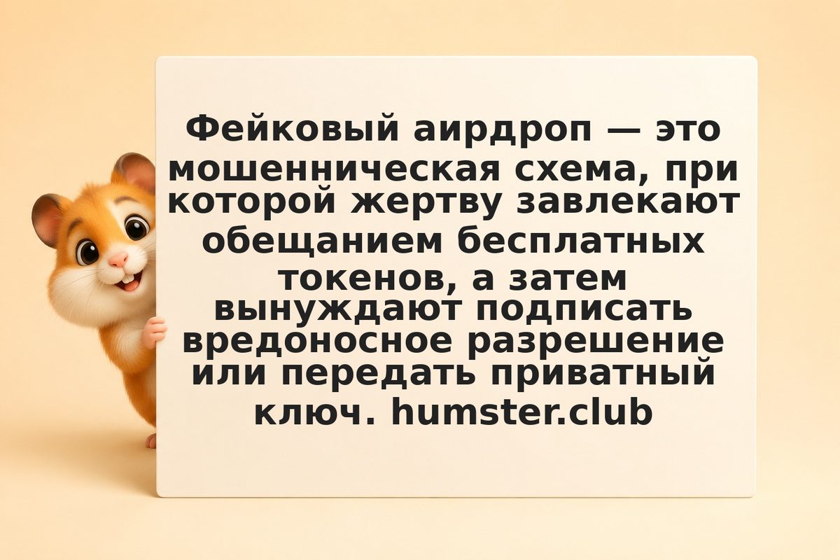 Фейковый аирдроп: как распознать скам в 2026 году