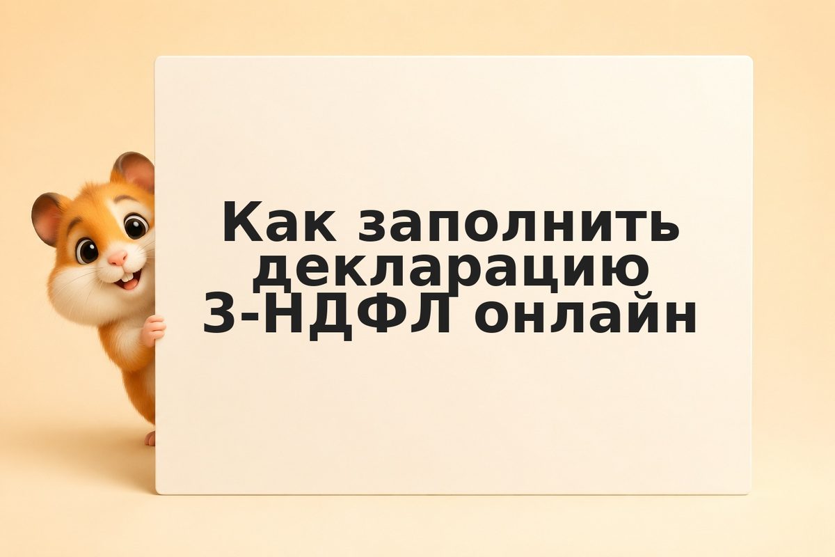 Как заполнить декларацию 3-НДФЛ онлайн