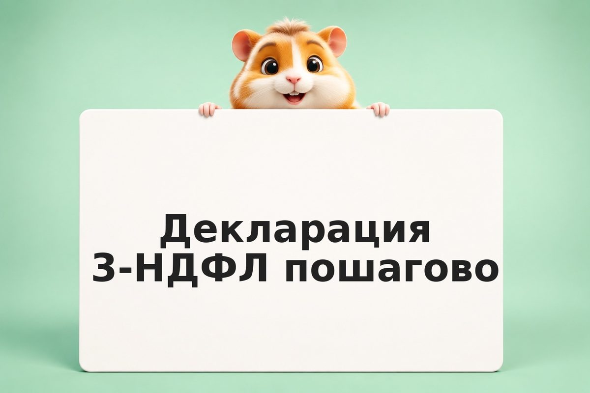 Декларация 3-НДФЛ пошагово