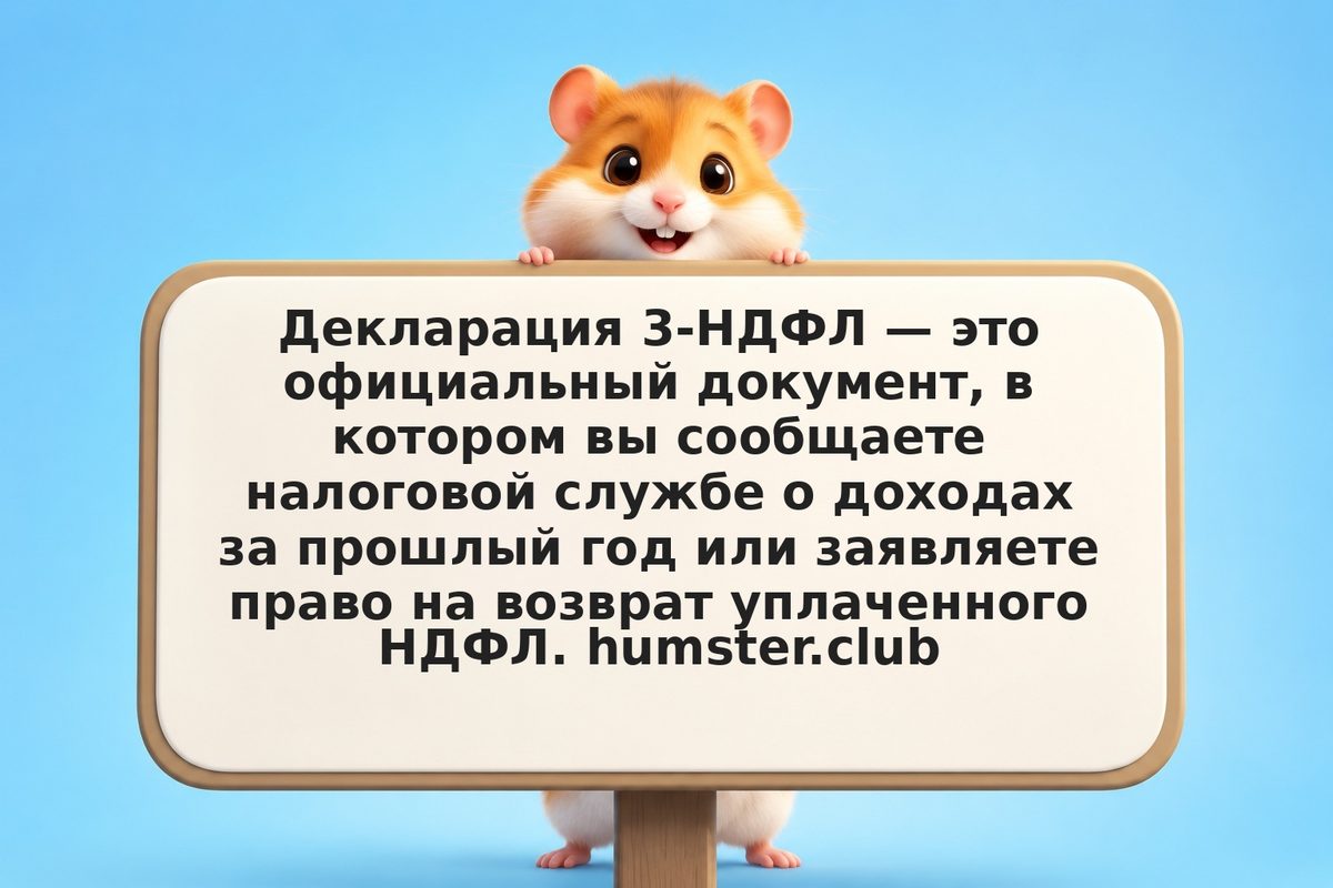 Декларация 3-НДФЛ пошагово