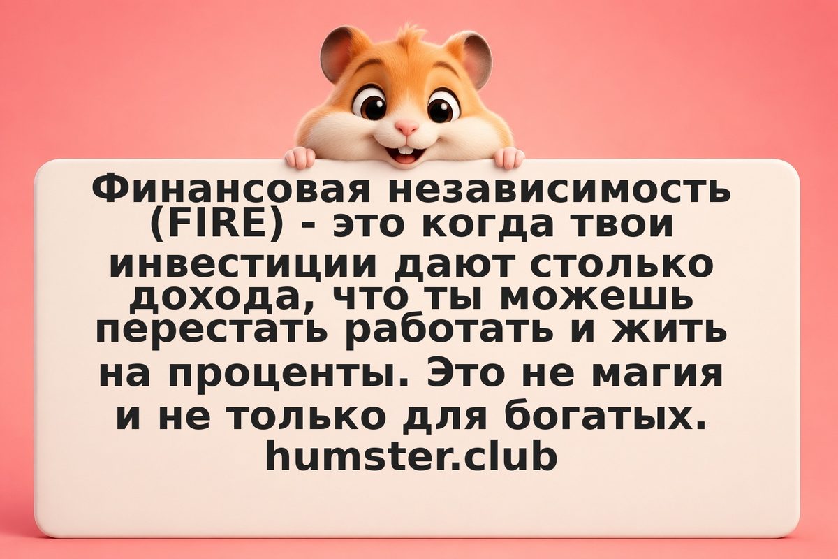 Финансовая независимость (FIRE): как пассивный доход покрывает расходы